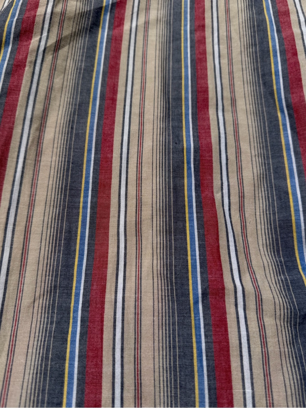 Vintage Wrangler Rancher Pearl Snap Western Shirt Men’s 2XT Striped Red Blue - Picture 6 of 6